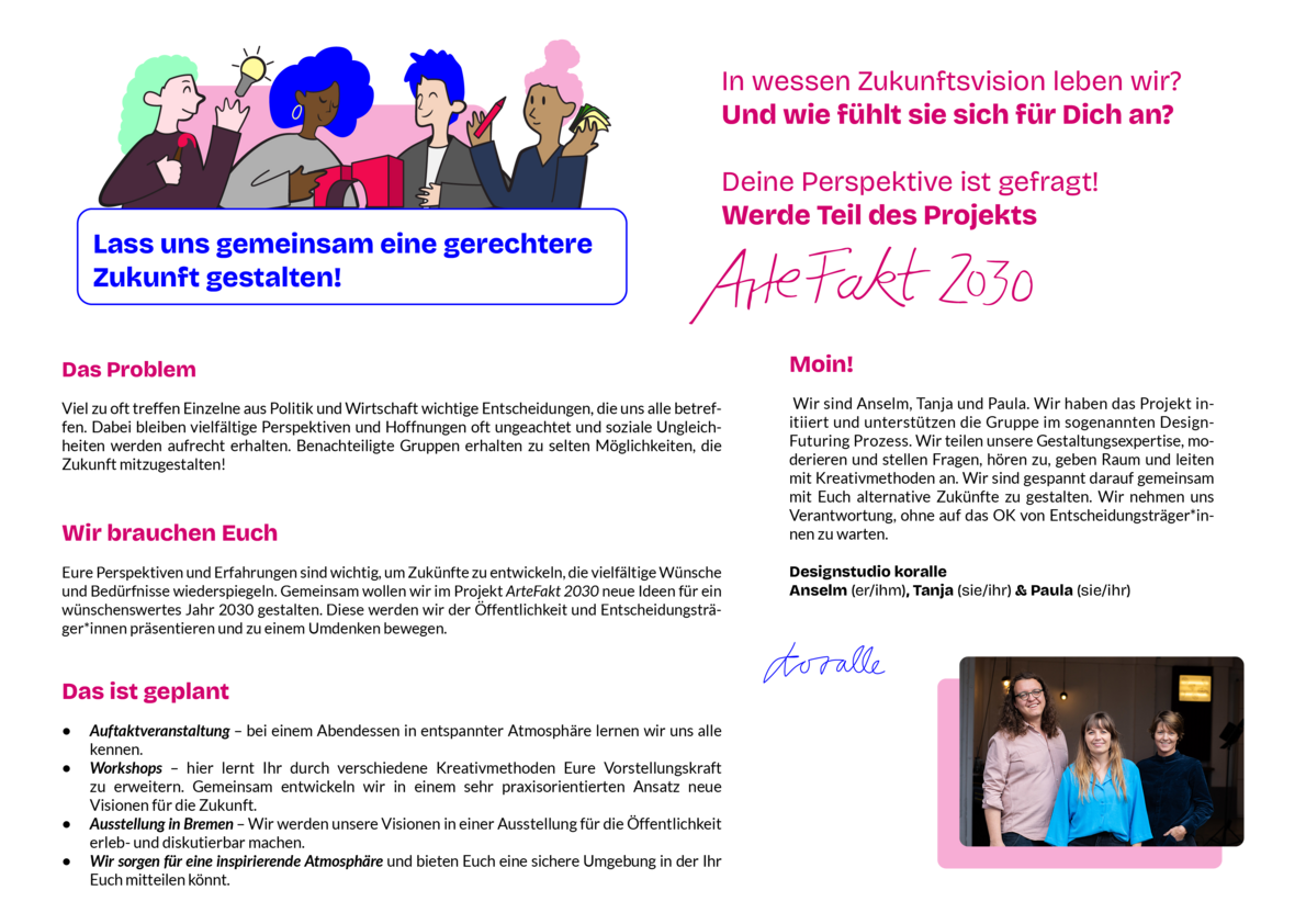 Beschreibung Arte Fakt projekt