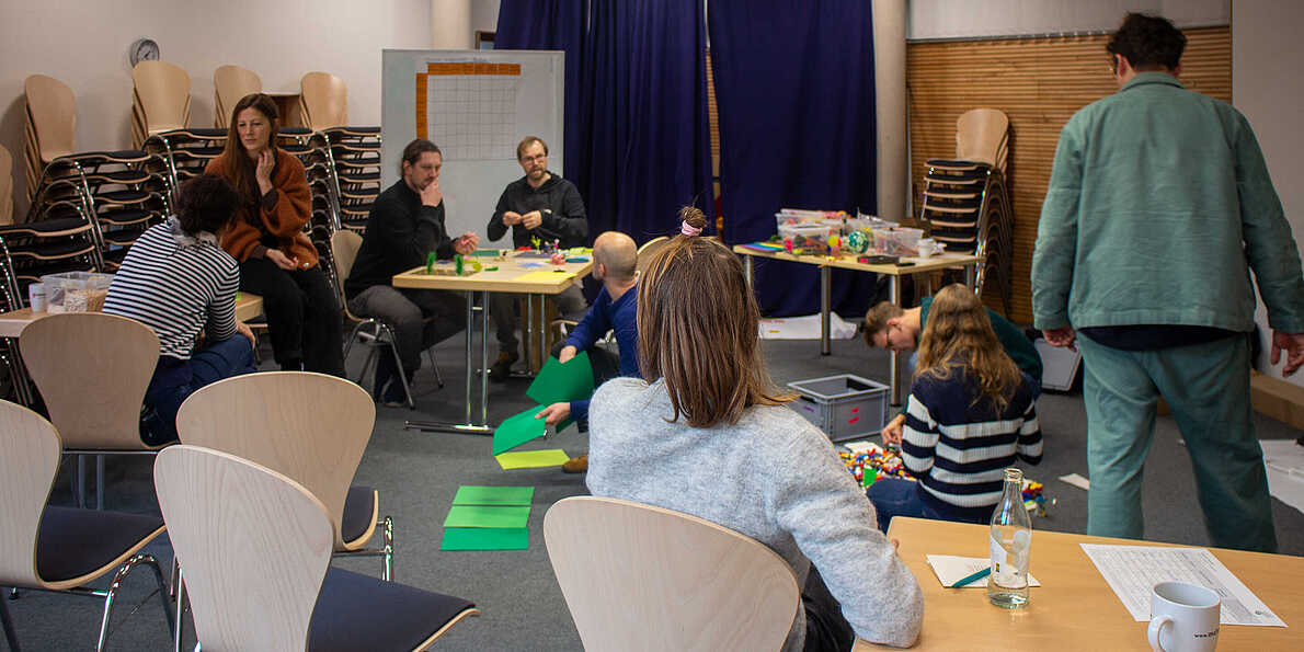 Teilnehmende während des Workshops